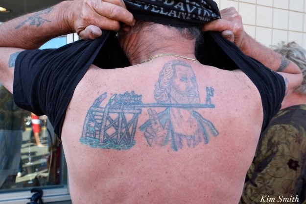 Salvi Benson Greasy Pole tatoo copyright Kim Smith