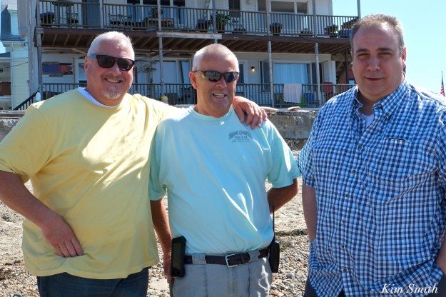 Leonard Campanello, Steve Mizzoni, John McCarthy, Leonard Campanello Gloucester PD copyright Kim Smith